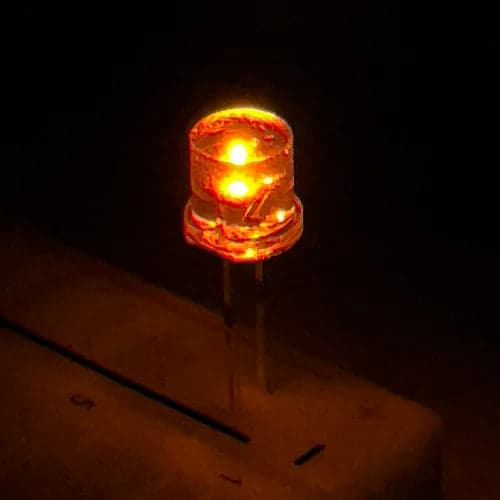 5mm Flat Top Wide Angle DIP LED - View 3
