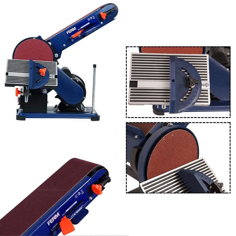 Ferm: Bench Sander with Mitre Guide - View 3