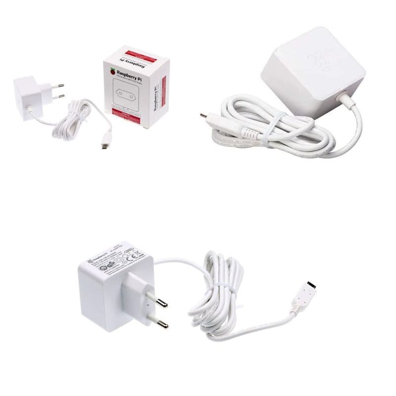 Raspberry Pi 3 B/B+ Official Power Adapter 2.5A 5.1V - View 2