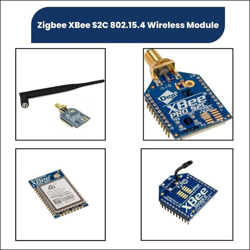 Zigbee XBee S2C 802.15.4 Wireless Module - View 1