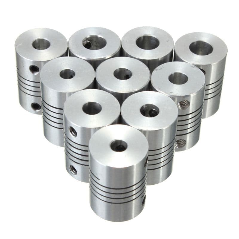 Aluminum Helical Shaft Coupler - View 1