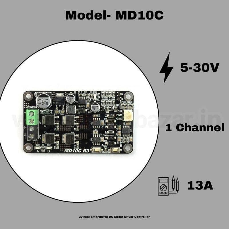 Cytron: SmartDrive DC Motor Driver Controller Series - View 3