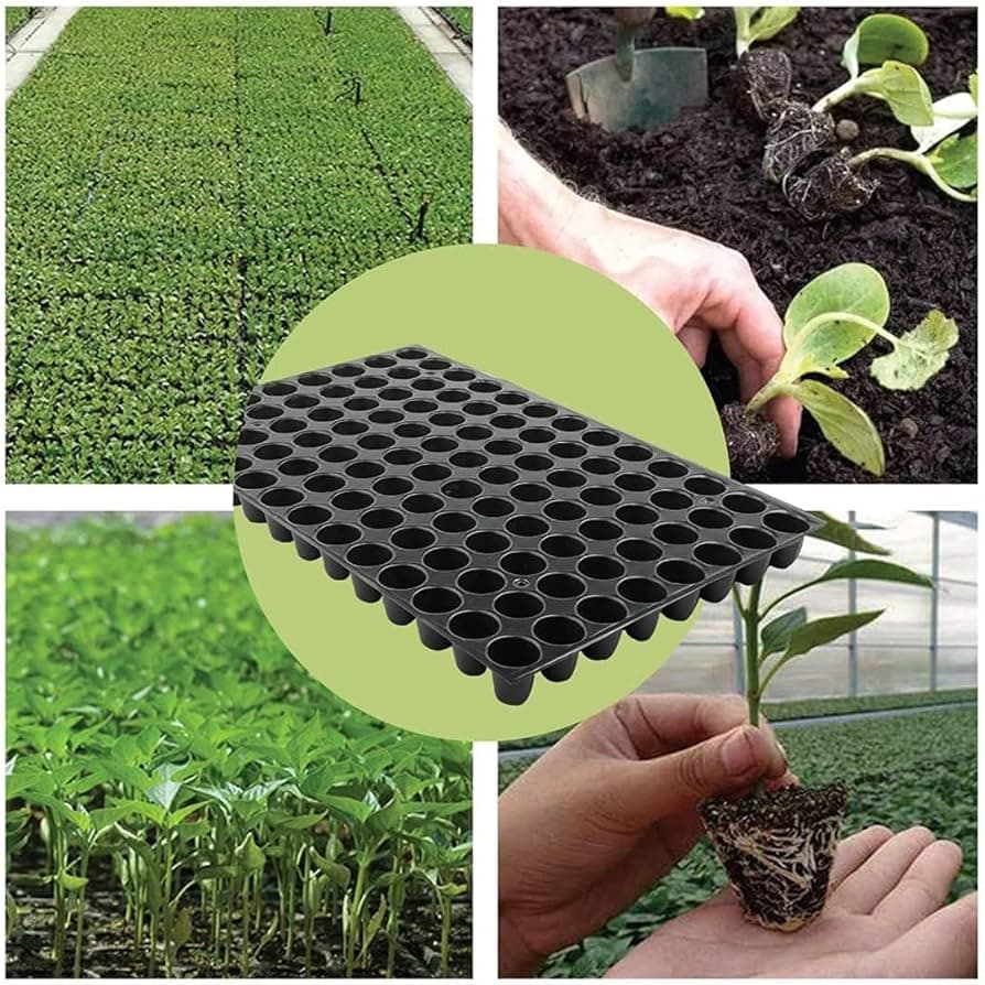 Seedling Germination Trays, Nursery Hydroponic Trays for Plants - View 2