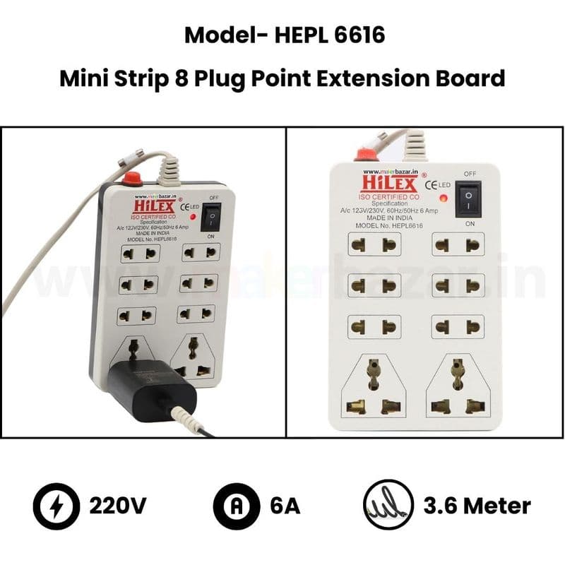 Hilex: Extension Boards and Plug Sockets - View 2
