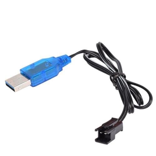 USB Charging Cable including Charging Protection BMS with SM 2P Plug for Ni-CD/Ni-MH Battery RC Car/ DIY - View 1