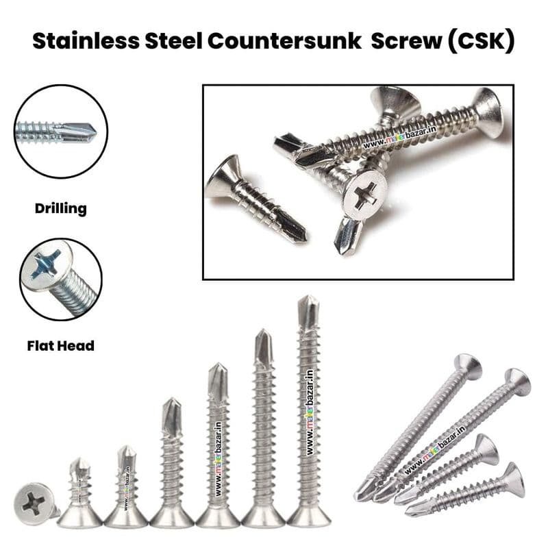 Stainless Steel Self-Drilling Screws - View 1
