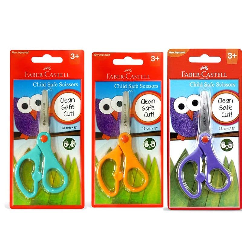 Faber Castell 13cm/5in Art & Craft Scissors For Child Safety - View 1