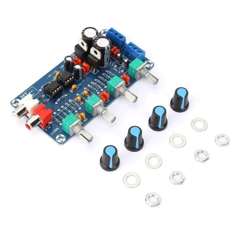 XH-M164 NE5532 Stereo Pre-amp Preamplifier Tone Board - View 1