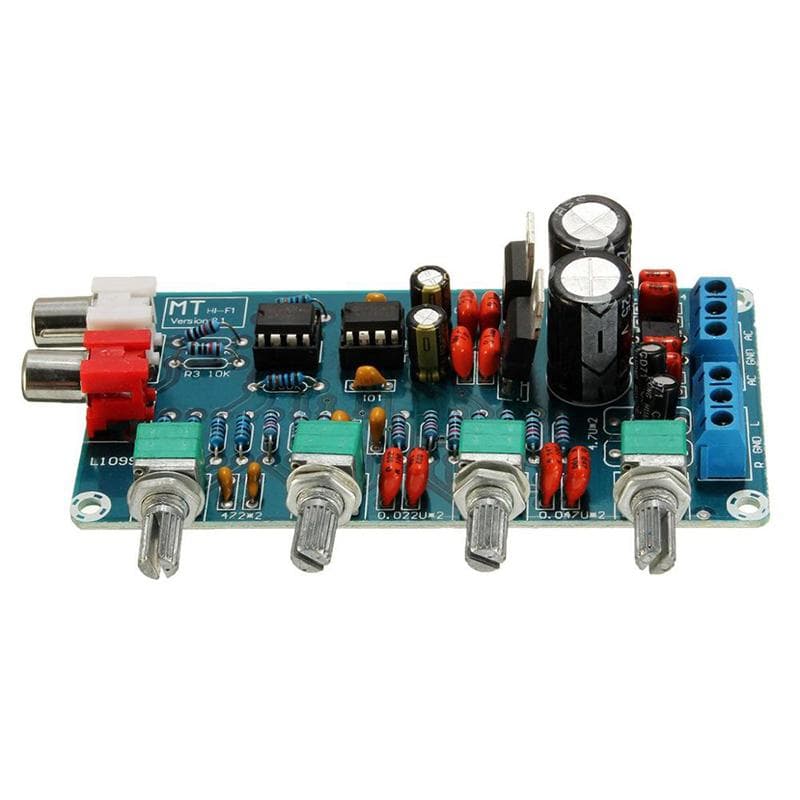 XH-M164 NE5532 Stereo Pre-amp Preamplifier Tone Board - View 2
