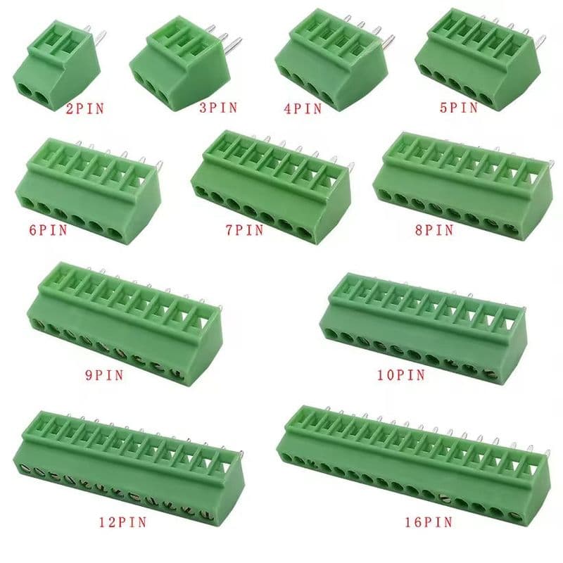 Wire to Board Screw Terminal Block Connectors TBC 5.0-Pitch - View 1