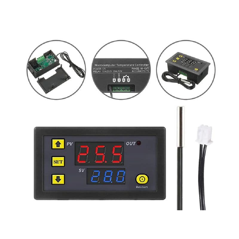 W3230 Digital Temperature Controller Microcomputer Thermostat Switch - View 2