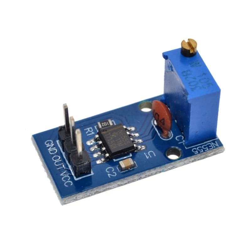 Frequency Adjustable Pulse Generator Module NE555 - View 1