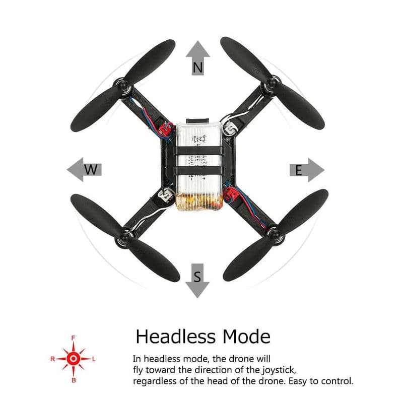 DM002 DIY Drone 2.4GHz, 4Ch, 6 Axis - View 3