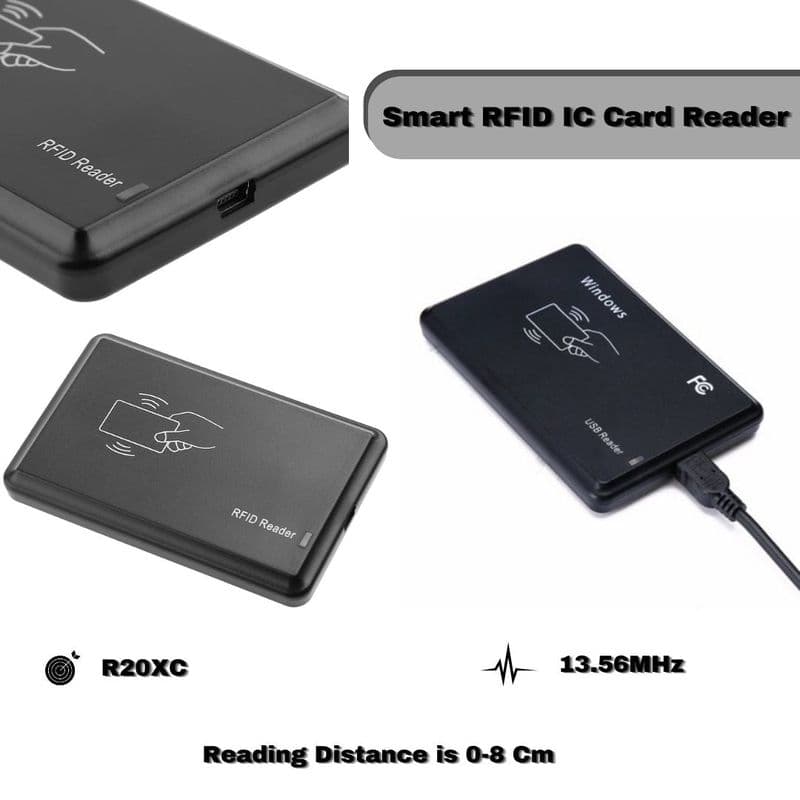 USB Proximity Sensor Smart RFID ID & IC Card Reader - View 2