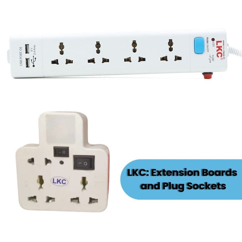 LKC: Extension Boards and Plug Sockets - View 1