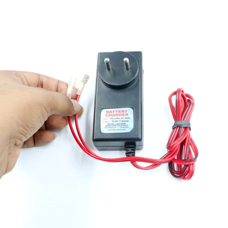 12v 7Ah/9Ah Lead Acid Battery Charger with Spade Terminal - View 2