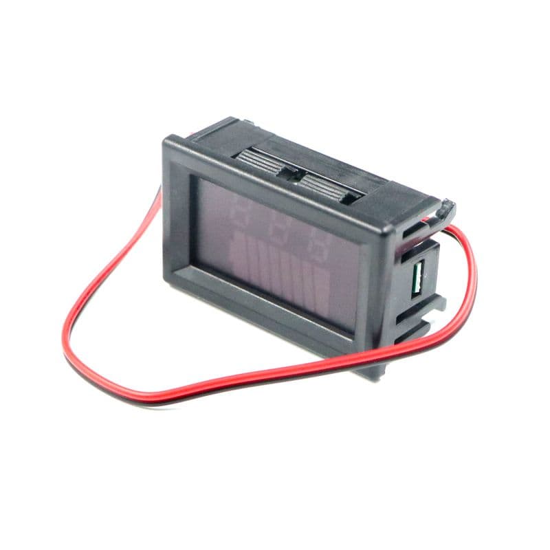 12V to 60V DC Lead Acid Battery Capacity and Voltage Indicator - View 1