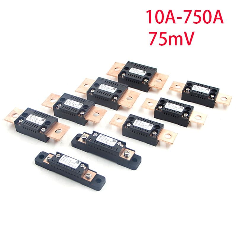 FL-2C Shunt 75mV DC Manufacturer With Base Ammeter Current Shunt Resistor - View 1