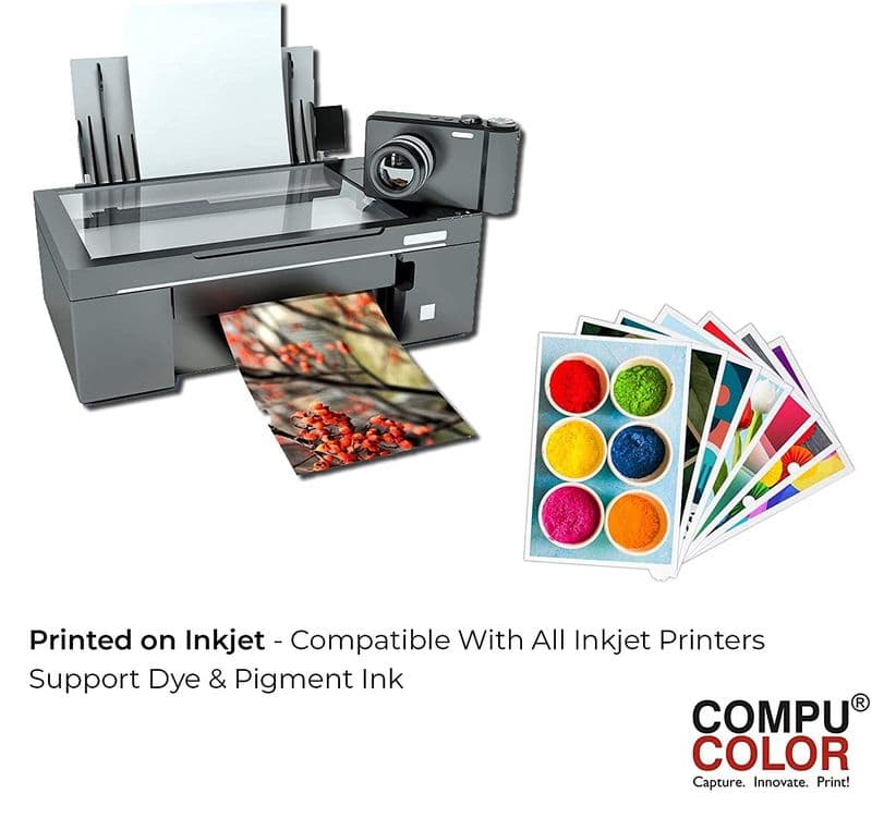 Compu Color: A4 Inkjet Glossy 180 GSM Photo Imaging Paper - View 1