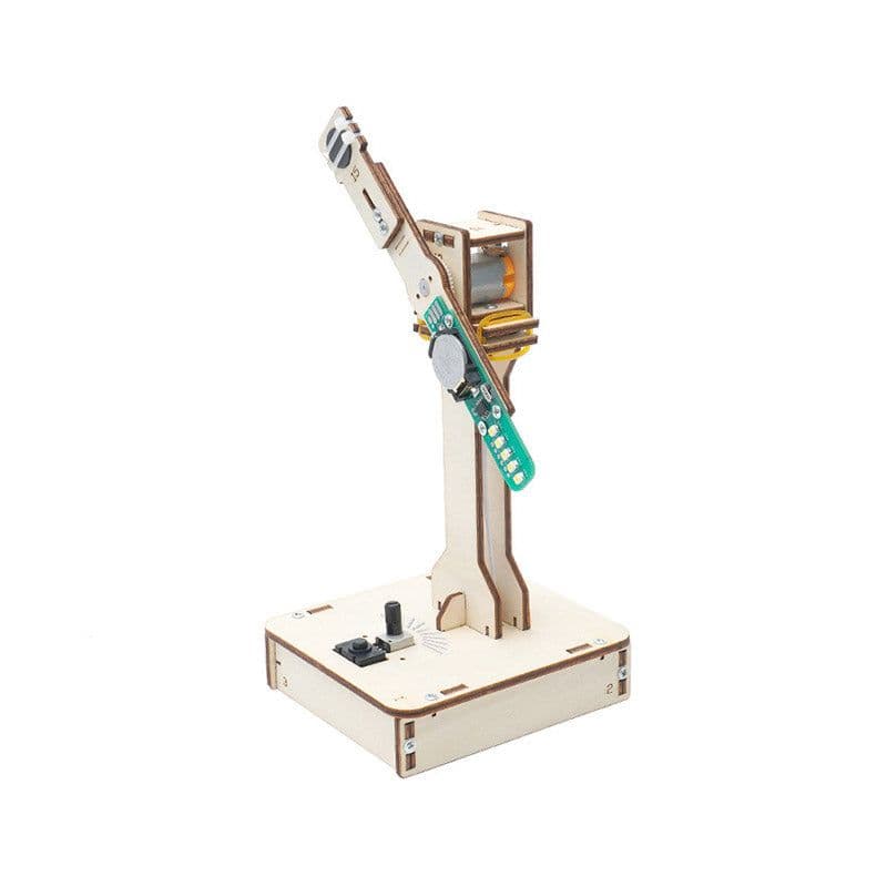 DIY Wooden Rotating LED Display STEM Kit - View 1