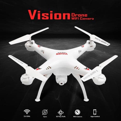 Vision Drone With Wifi Camera & Rc App Control - View 2