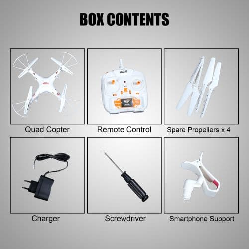 Vision Drone With Wifi Camera & Rc App Control - View 3