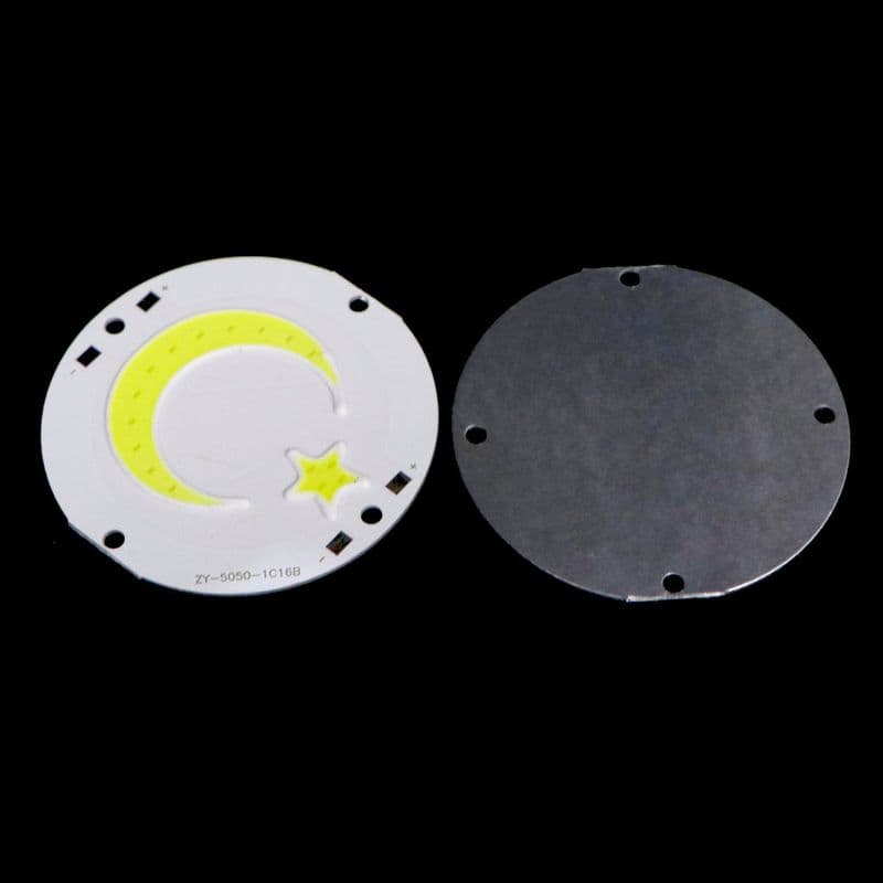 3v-3.7V Moon Star COB led Light [Color - Cool White] - View 3