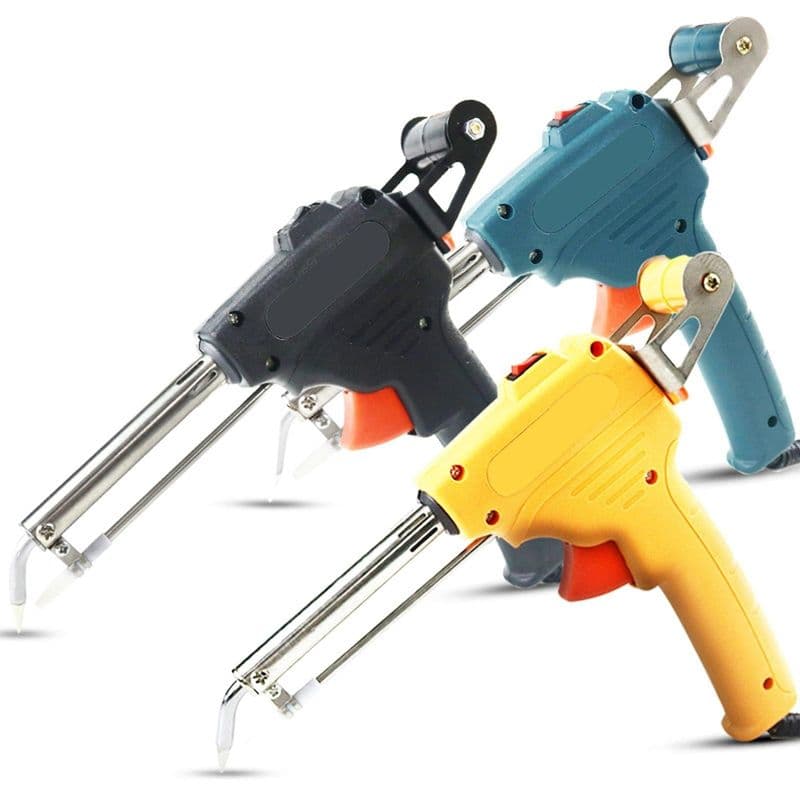 External Heating Send Tin Soldering Gun with Automatic Solder Feed - View 1