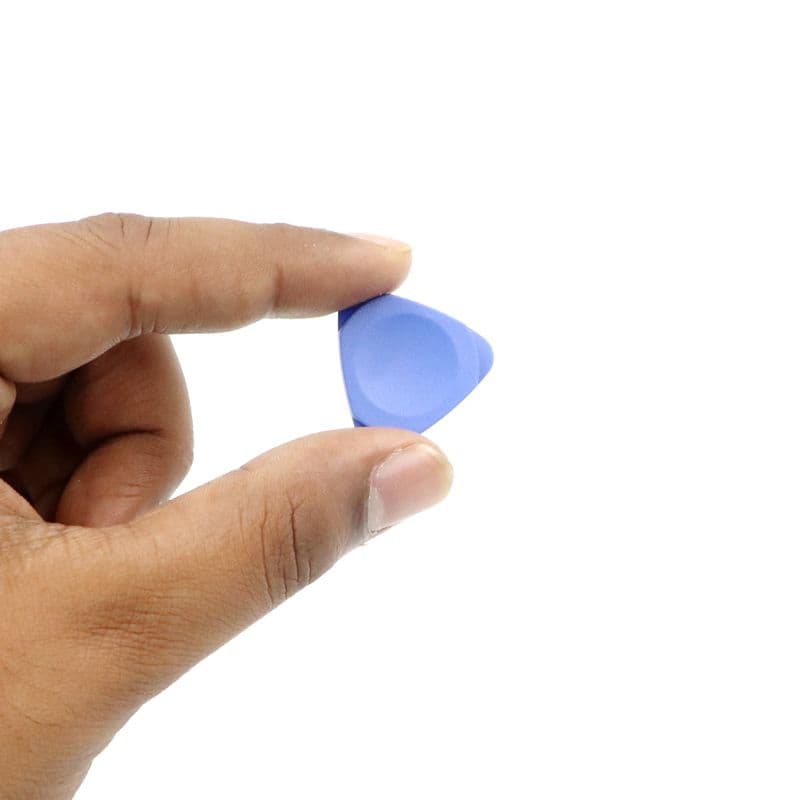 12pcs Universal Triangle Plastic Pry Opening Tool for iPhone/Mobile Phone/Laptop/Tablet/LCD Screen/Case Disassembly Blue Guitar Picks - View 3