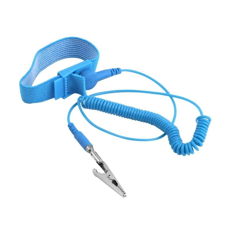 Anti Static ESD Wrist Strap Elastic Band with Clip for Sensitive Electronics Repair Work Tool - View 1