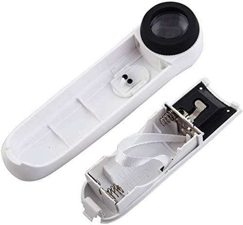 High Power 40x 2040 Lighted Magnifying Glass Hand Held Magnifier for Close Inspection of PCB. - View 2