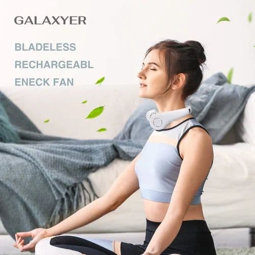 Portable Vaneless Hanging Neck Fan - View 3