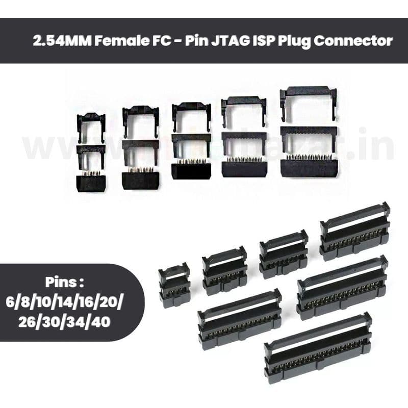 FC-2.54MM JTAG ISP Plug Connector - View 1