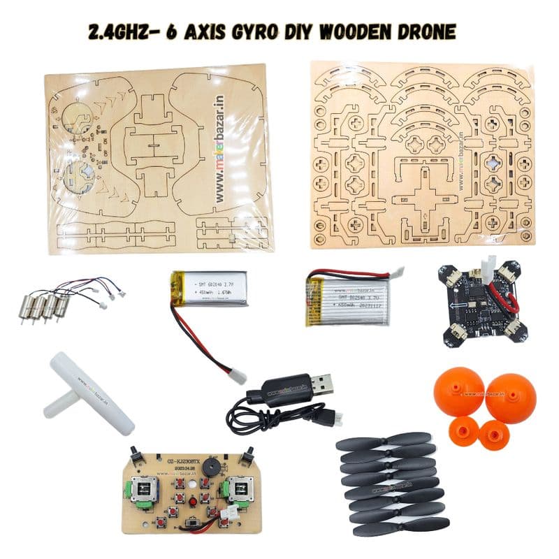 YYW Four-Axis Assembly DIY Scientific Education Quadcopter - View 2