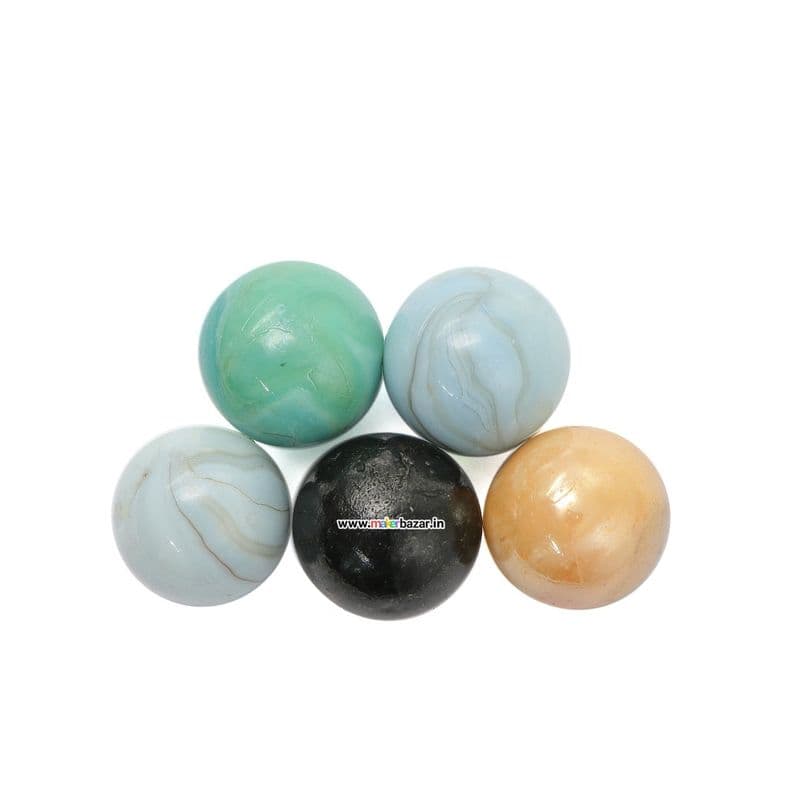 Marbles Round Glass Shooters Random Designs Marble - View 1