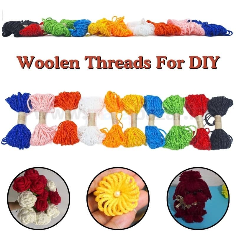 DIY Woolen Threads for Art & Craft - View 1
