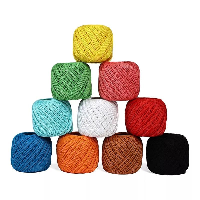 DIY Crochet Cotton Thread Roll for Art & Craft - View 1
