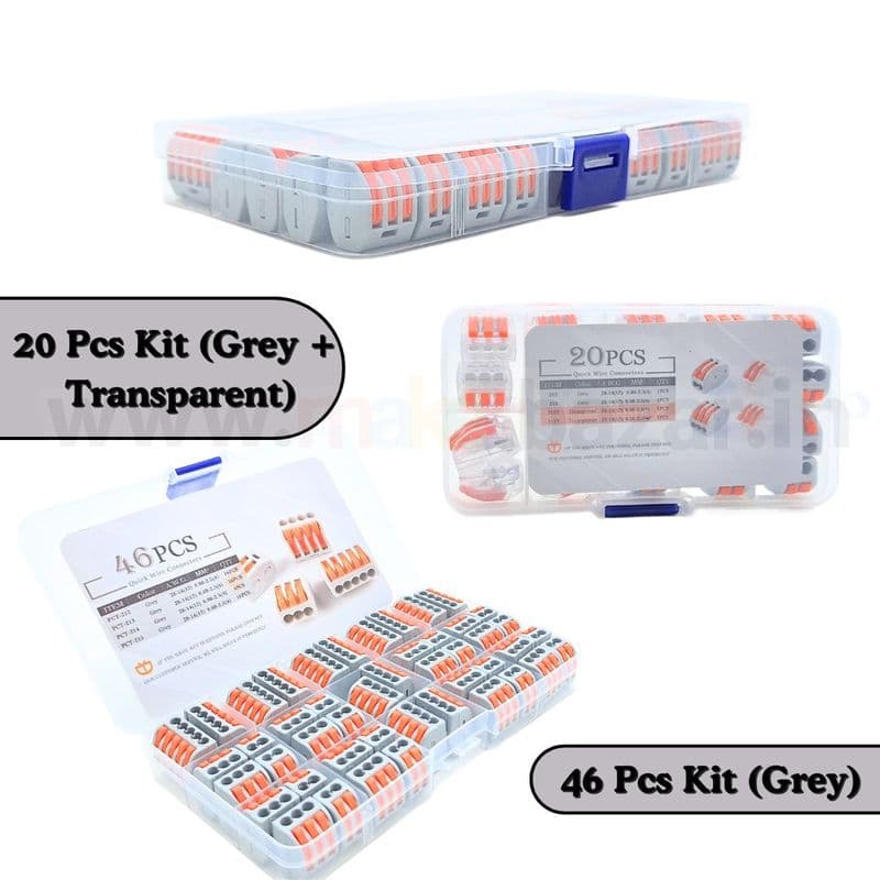 Quick Electrical Wire Connectors Kit (PCT-SPL Terminal Blocks) - View 1