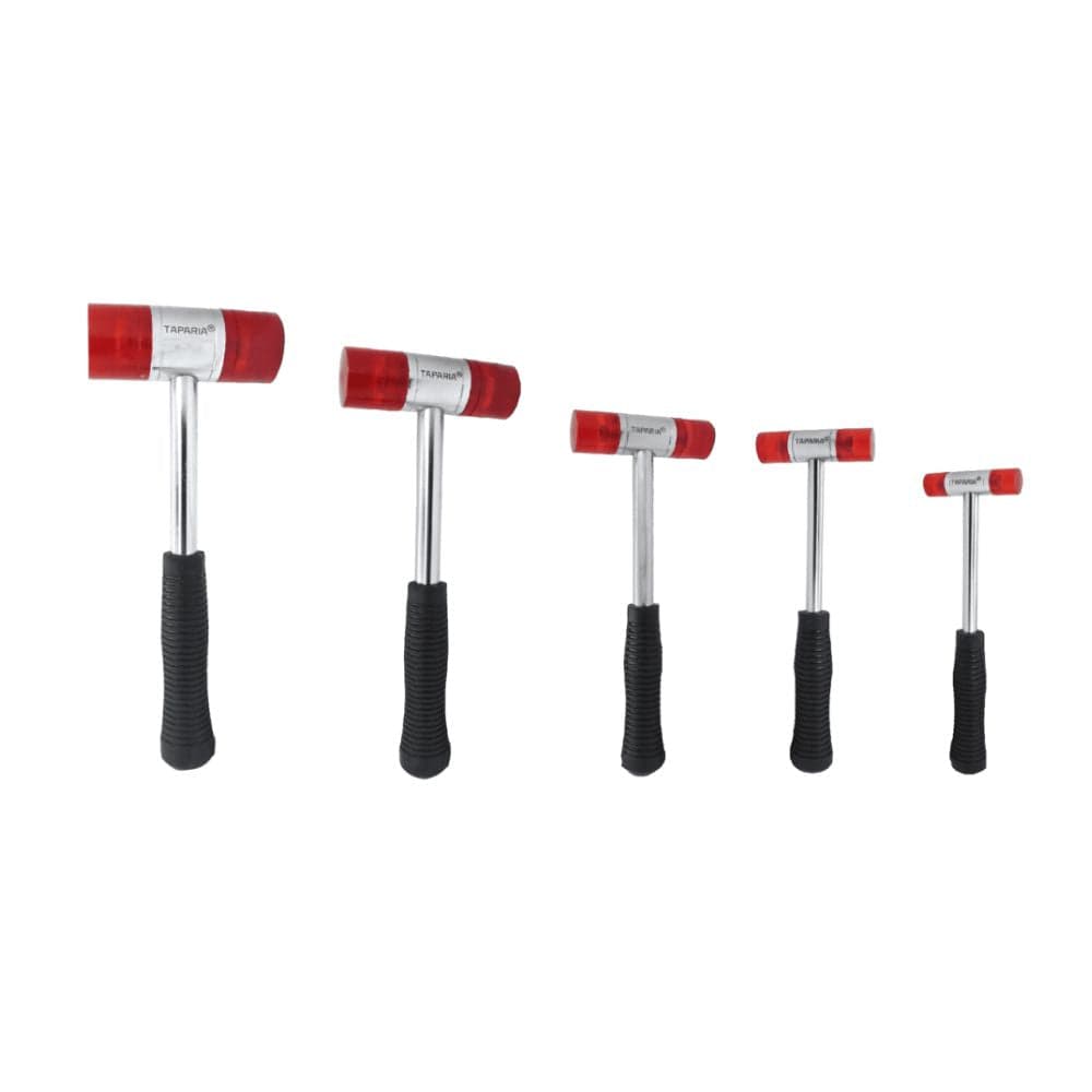 Taparia: Soft Faced Plastic Mallet Hammer with Rubber Grip Handle - View 1