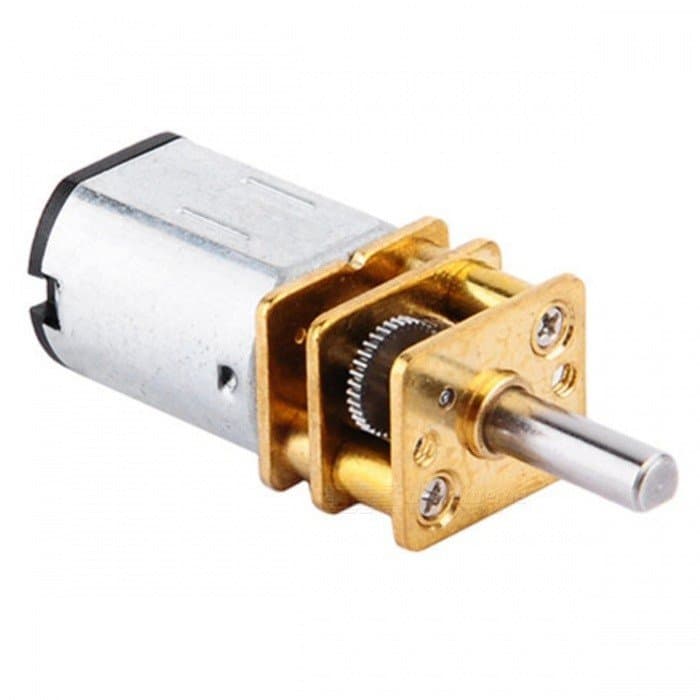 N20 12V Micro Metal Gear Motor without Encoder (Random RPM) - View 1