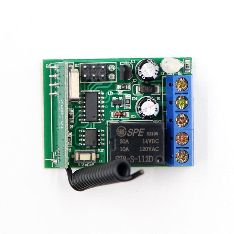 [Type 2] 12V DC 315 MHz 1 Channel RF Receiver Module With Bigger Casing - View 2