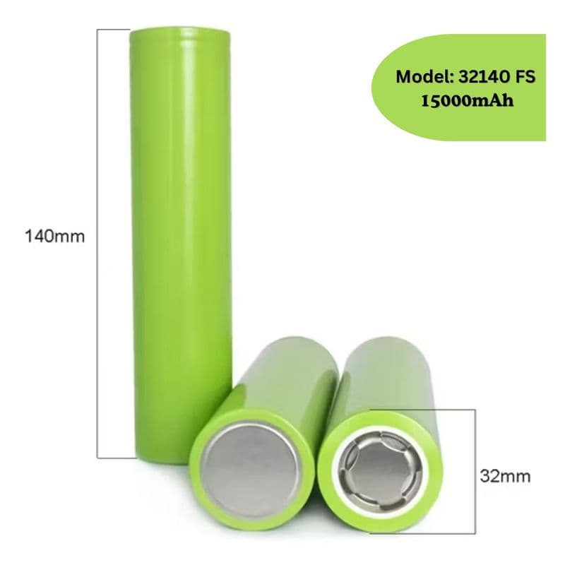 32140 FS 3.2V 15Ah LiFePO4 Rechargeable Battery - View 1