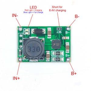 TP5100 4.2v and 8.4v Single Double Lithium Battery Charging Board - View 3