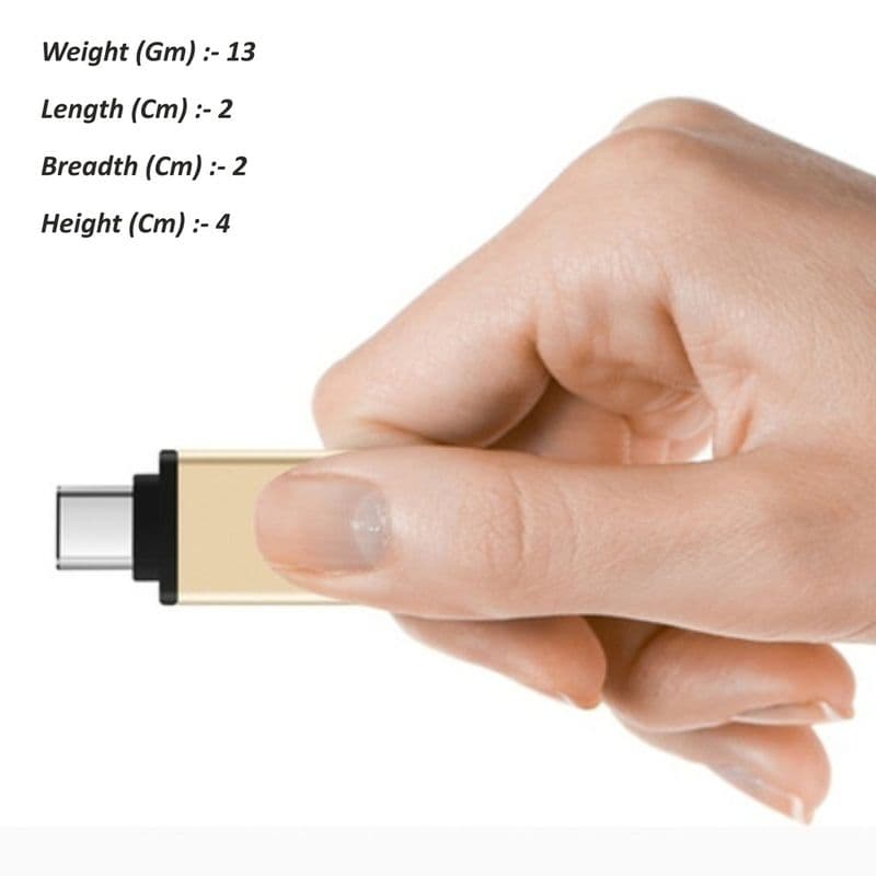 (Low Cost) Little On The Go (OTG) Type C to USB 2.0 Adapter Converter - View 3