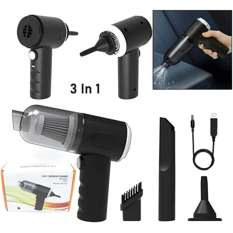 Hand-Held Cordless Multifunction Portable Vacuum Cleaner - View 1