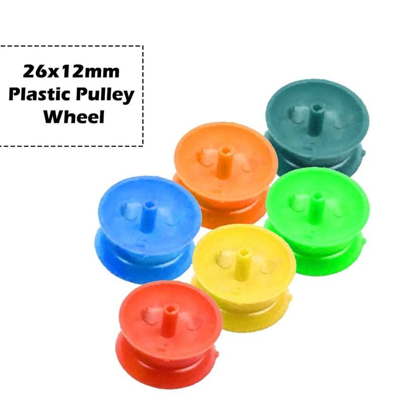 Plastic Pulley Wheel for DC Toy Motor - View 1