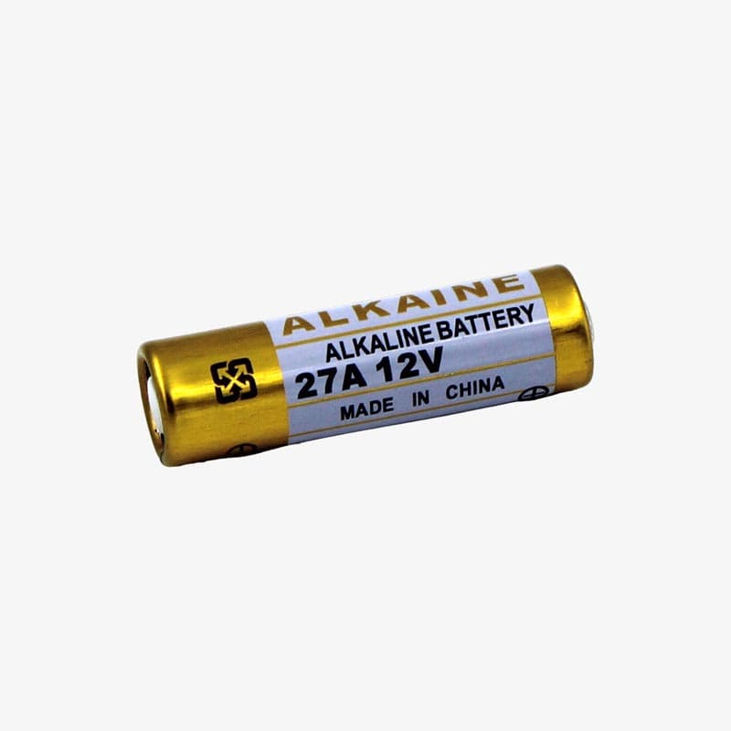 12V 27A Alkaline Battery 27AE-2C5 - View 1