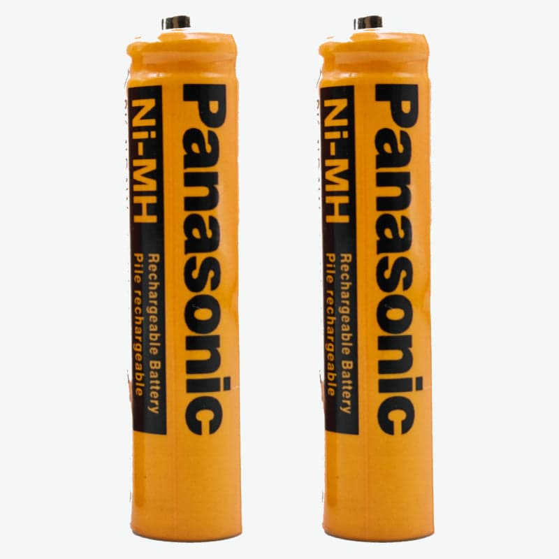 Panasonic AAA Ni-MH 830 mAh Rechargeable Battery - Pack of 2 - View 2