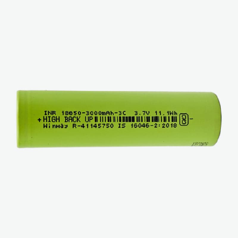 18650 Li-ion 3000mAh Rechargeable Battery - Winway - View 3