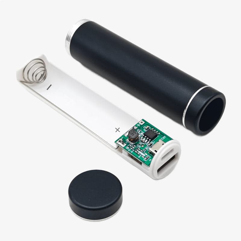 5V USB Aluminium Body Power Bank Case for 18650 Battery - View 2